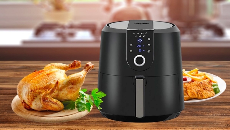 so sánh nồi chiên không dầu Hàn Quốc, Nhật Bản, Trung hình 2