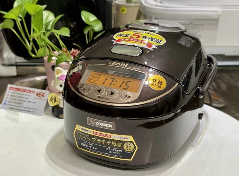 So sánh nồi cơm điện cao tần Zojirushi và Tiger hình 1