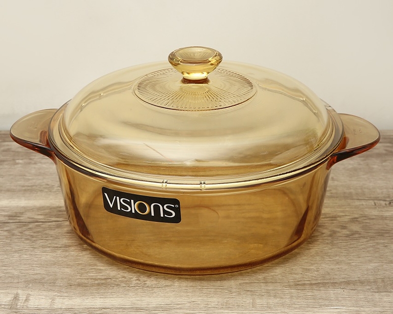 so s&aacute;nh nồi thủy tinh vision v&agrave; luminarc 3