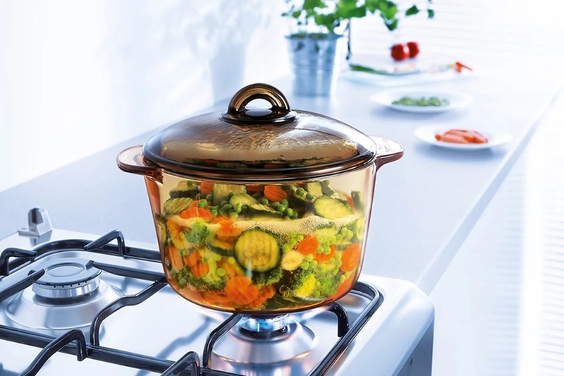 so s&aacute;nh nồi thủy tinh vision v&agrave; luminarc 6