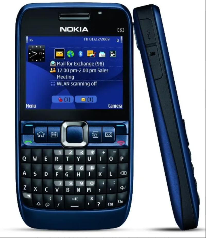 so sánh Nokia E63 và E72 - Hình 1