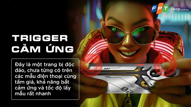 Nubia Neo 2 trang bị trigger cảm ứng phản hồi nhanh