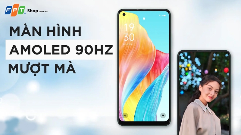 Tần số quét 90Hz cho trải nghiệm vuốt chạm mượt hơn