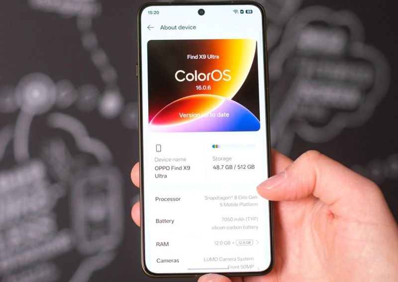So sánh OPPO Find X9 Ultra và Xiaomi 17 Ultra - hình 9