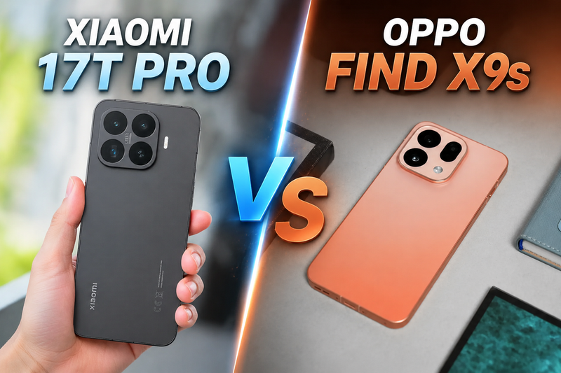 so sánh OPPO Find X9s và Xiaomi 17T Pro - hình 14
