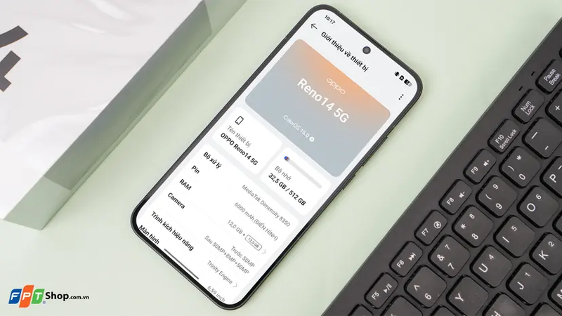 So sánh OPPO Reno14 và iPhone 16e - hình 6