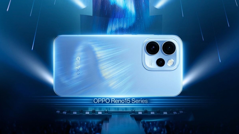 OPPO Reno15 thuộc series mới nhất của OPPO
