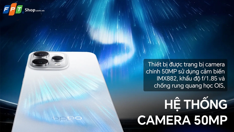 Hệ thống camera OPPO Reno15 có chất lượng cao
