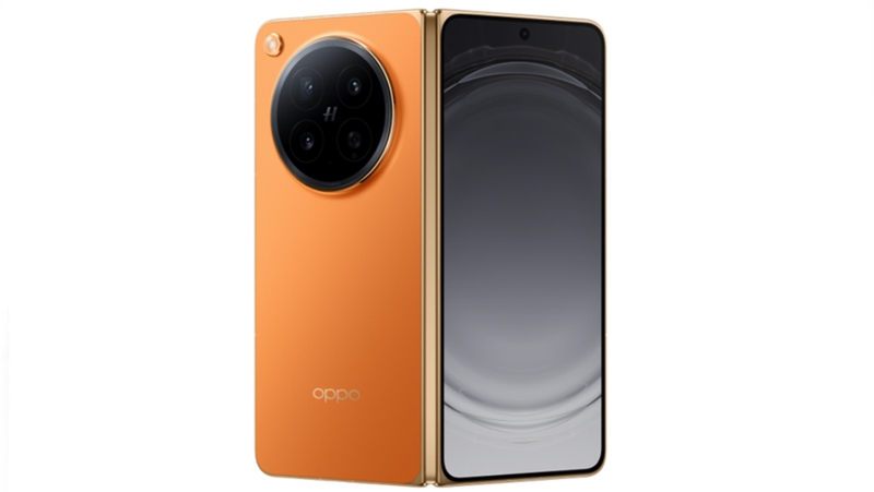 Phiên bản OPPO Find N6 màu cam cực kỳ thu hút