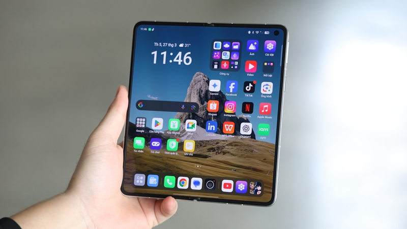 OPPO Find N6 sở hữu màn hình lớn ấn tượng