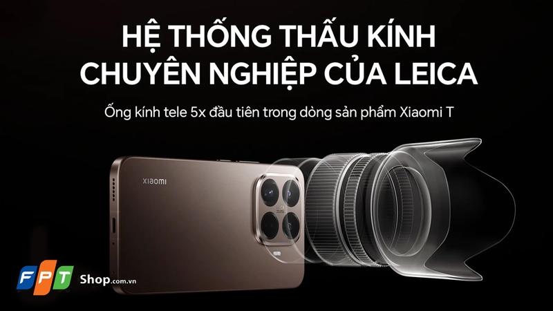 Xiaomi 15T Pro phù hợp với người dùng nhiếp ảnh chuyên sâu