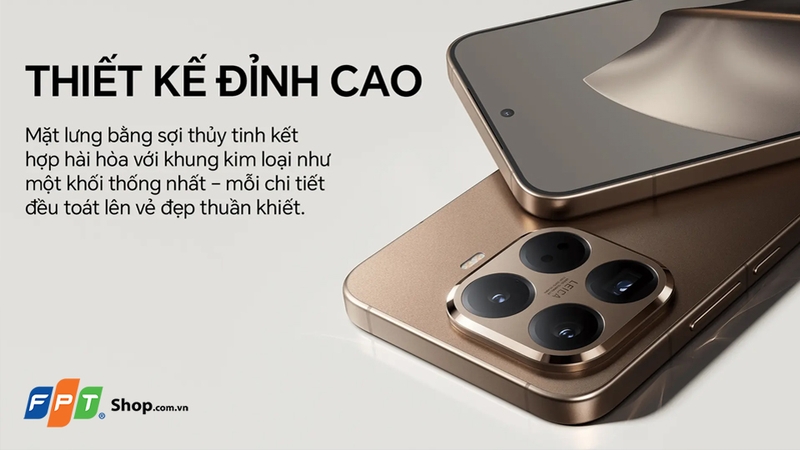 Xiaomi 15T Pro theo đuổi phong cách mạnh mẽ và đĩnh đạc hơn