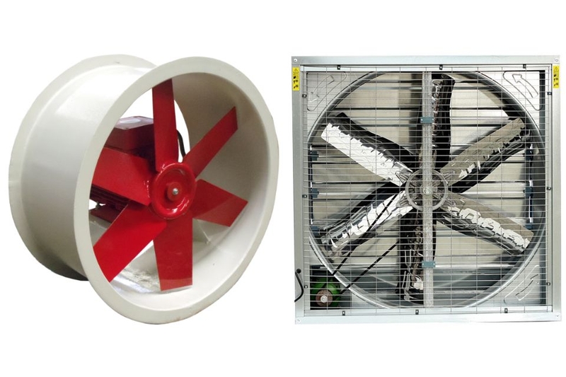 Những lưu ý khi sử dụng quạt hướng trục và quạt ly tâm