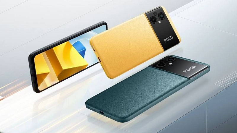 Điện thoại POCO M5 sở hữu nhiều màu sắc trẻ trung