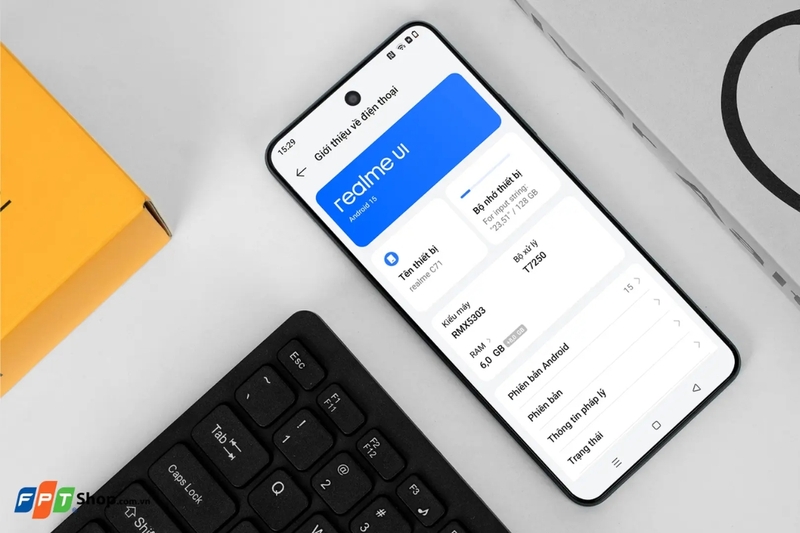 so sánh Realme C71 và Realme C75x hình 5