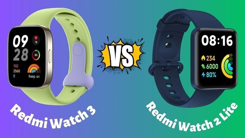 So sánh Redmi Watch 3 và Redmi Watch 2 Lite (ảnh 6)