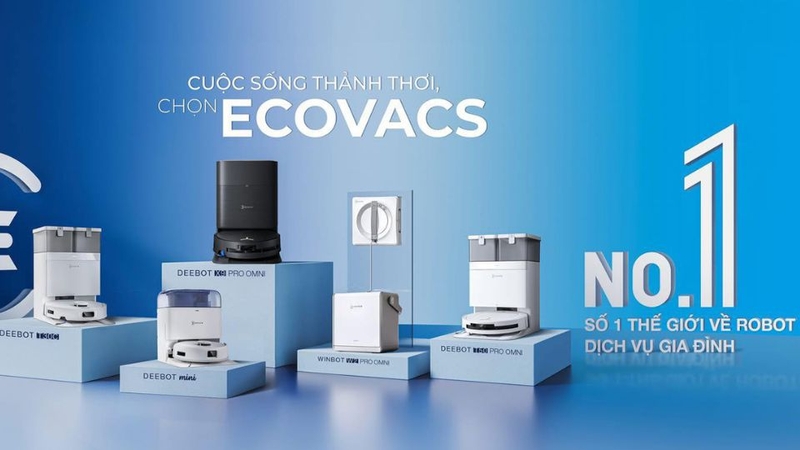 So s&aacute;nh robot h&uacute;t bụi Ecovacs N30 Pro Omni v&agrave; T30 Pro Omni 1
