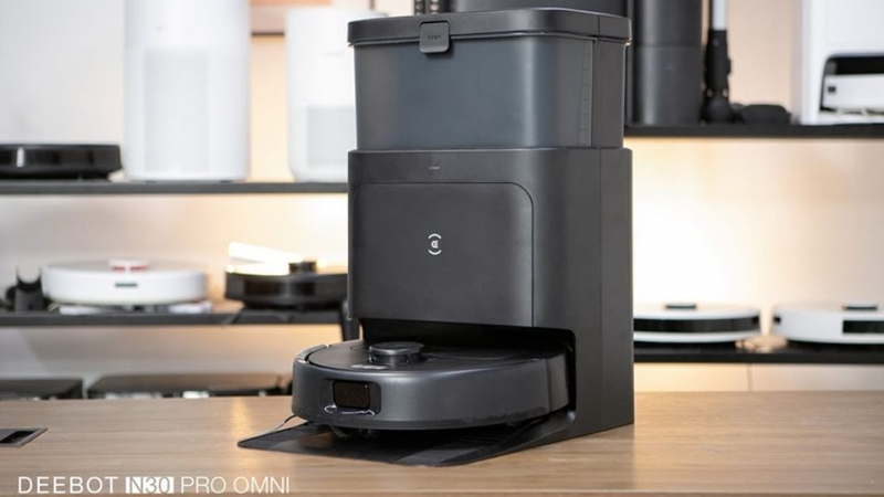 So s&aacute;nh robot h&uacute;t bụi Ecovacs N30 Pro Omni v&agrave; T30 Pro Omni 4
