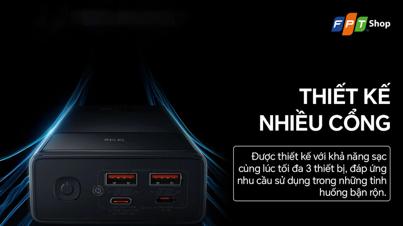 so sánh sạc dự phòng Ugreen và Baseus 7