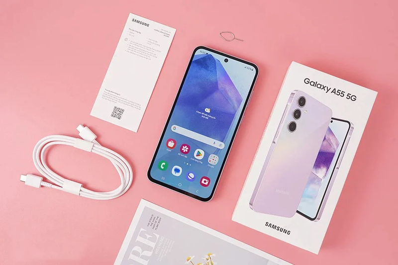 So sánh Samsung A57 và A55 - hình 9
