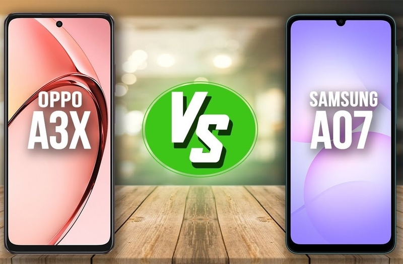so sánh Samsung Galaxy A07 và OPPO A3x 9
