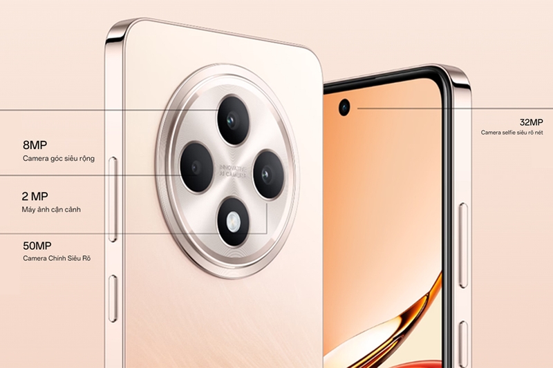 So sánh Samsung Galaxy A17 và Oppo Reno 12 F (ảnh 6)