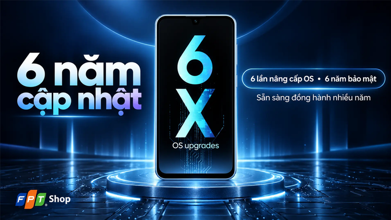 Hệ điều hành là lợi thế của Samsung Galaxy A18