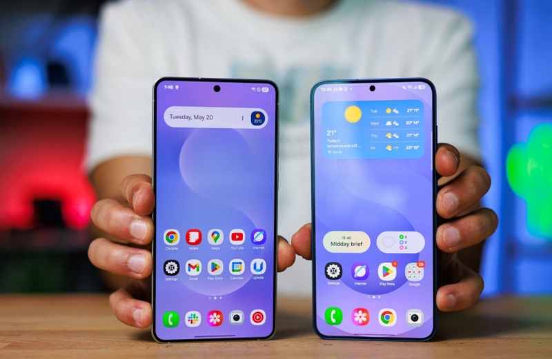 So sánh Samsung Galaxy S25 Edge và Galaxy S25 Plus 3