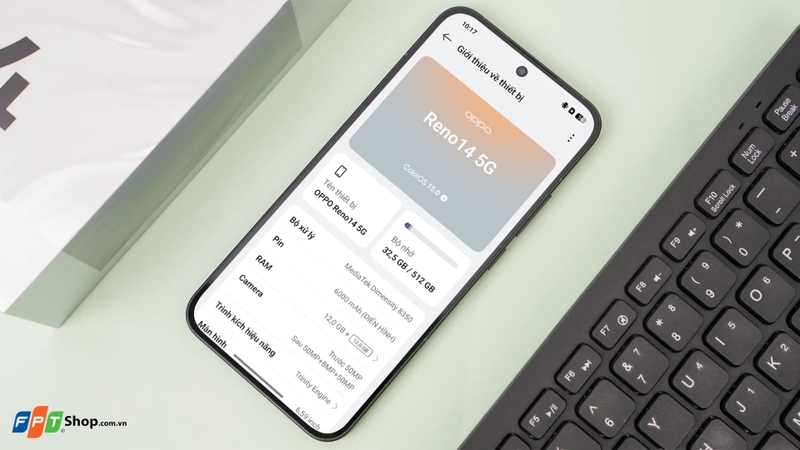 So sánh Samsung Galaxy S25 FE và OPPO Reno14 5