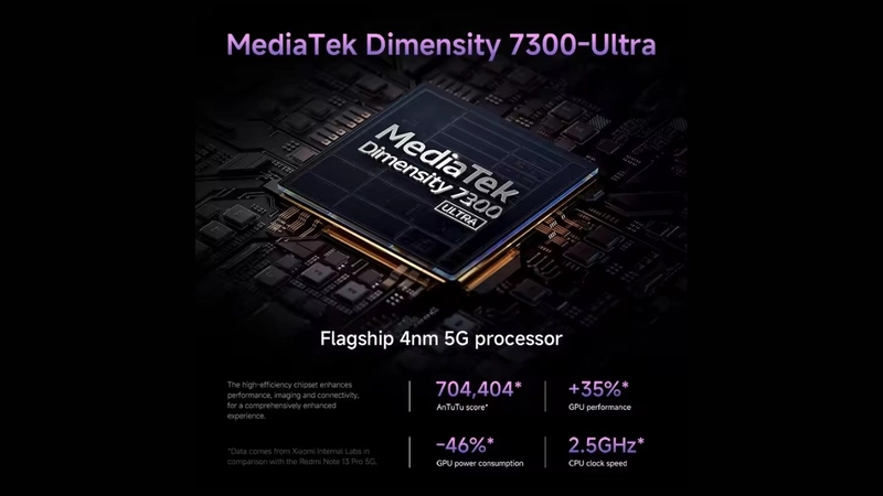 So sánh Snapdragon 7s Gen 3 và Dimensity 7300 Ultra 4