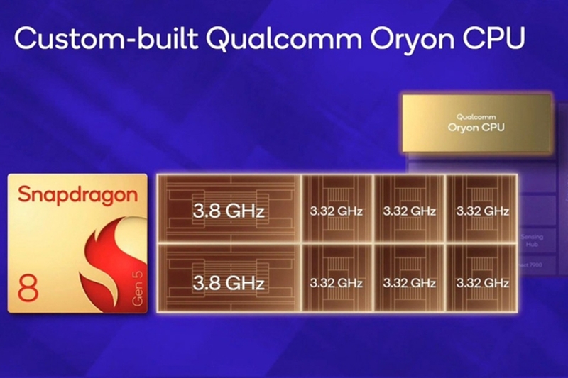 So sánh Snapdragon 8 Gen 5 và Snapdragon 8 Elite 3