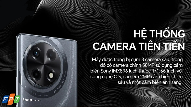 Tecno Camon 30S thì được trang bị camera chính 50MP