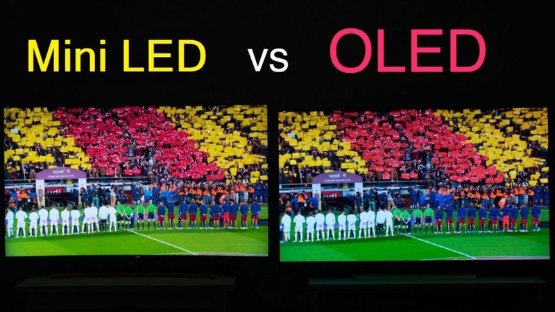So sánh tivi OLED và Mini LED 2026 chi tiết