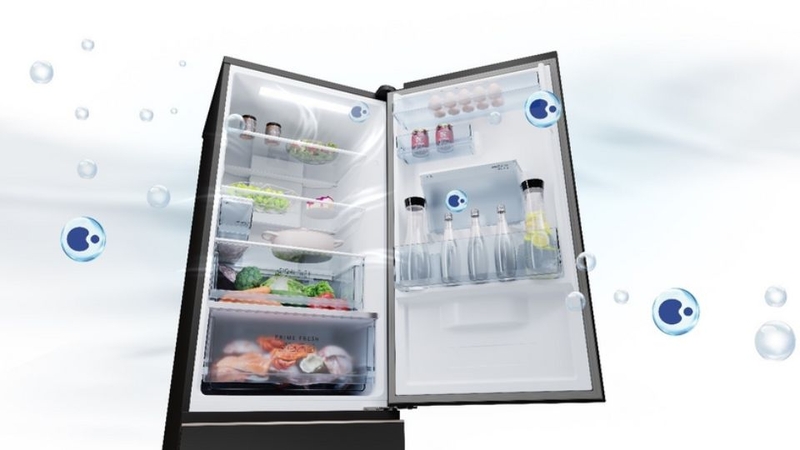 so sánh tủ lạnh Panasonic và Samsung 4
