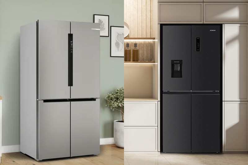 So sánh tủ lạnh Bosch và Hitachi 3