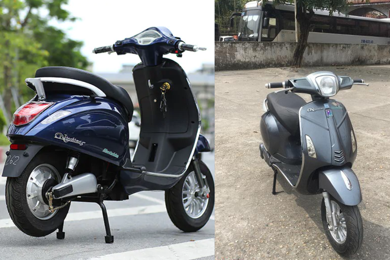 So sánh xe điện VinFast và Vespa (3)