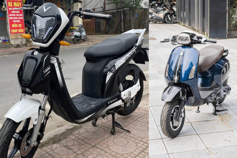 So sánh xe điện VinFast và Vespa (4)