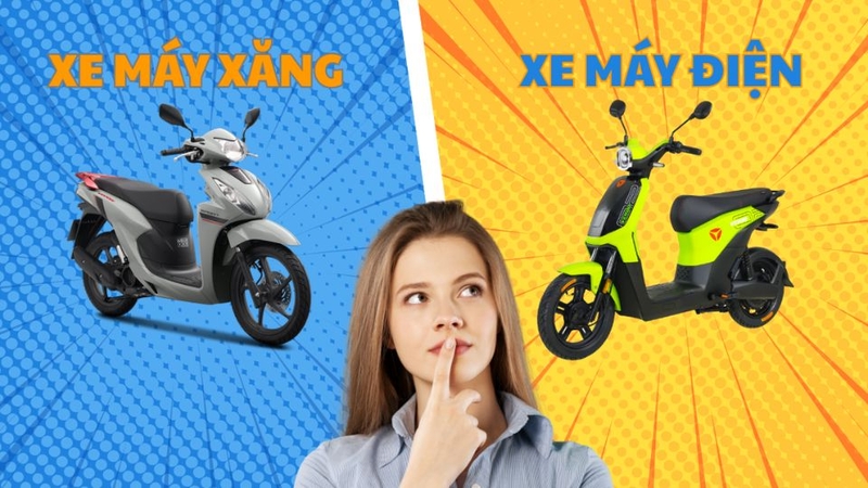 so sánh xe máy điện và xe máy xăng 5