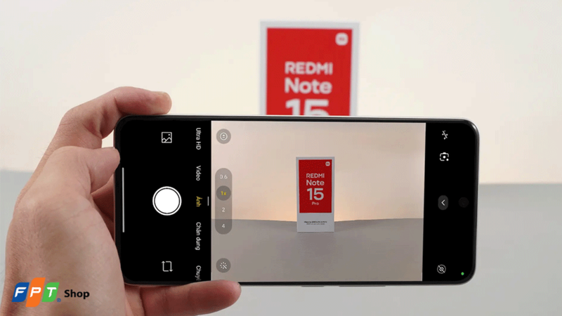 Camera chính 50 MP của Redmi Note 17 Pro là yếu tố vượt trội hơn