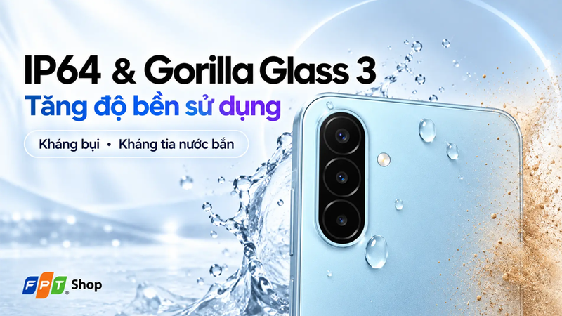 Độ bền được cam kết với các chuẩn IP