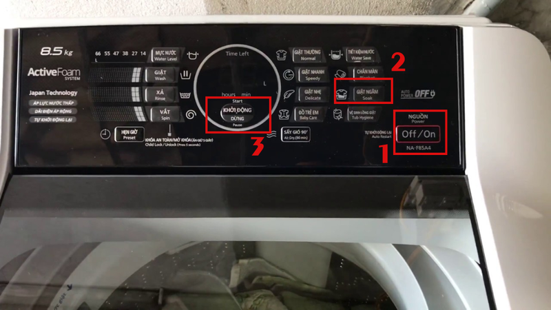 soak trong máy giặt là gì 5