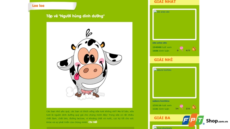 Hoạ sĩ nhí là một sân chơi sáng tạo dành cho các bé