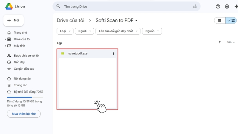 Hướng dẫn cách cài đặt Softi Scan to PDF trên máy tính cực kỳ đơn giản Bước 1