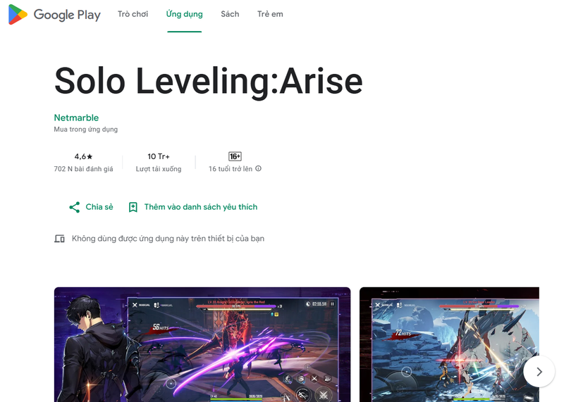 huong dan tai solo leveling arise