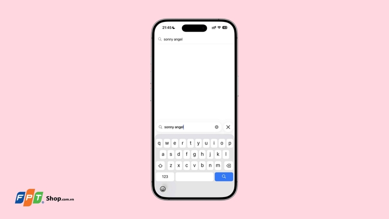 Nhập từ khóa “Sonny Angel”