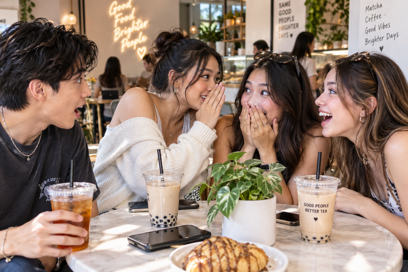 Spill the tea là gì 1