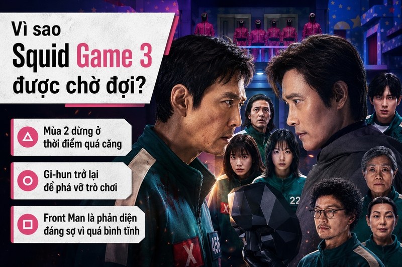 Vì sao Squid Game 3 được chờ đợi đến vậy