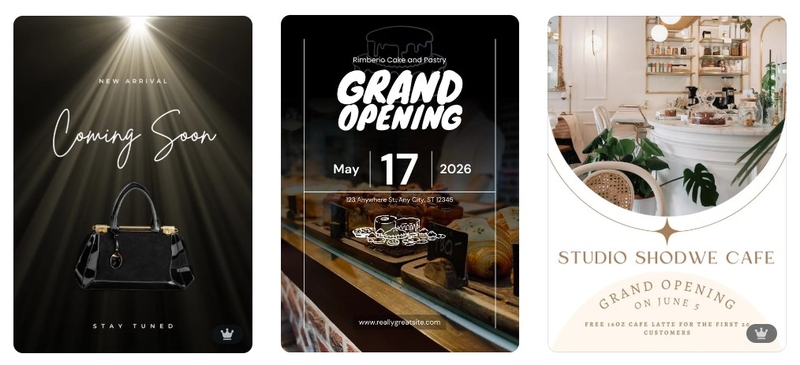 standee khai trương ảnh 32