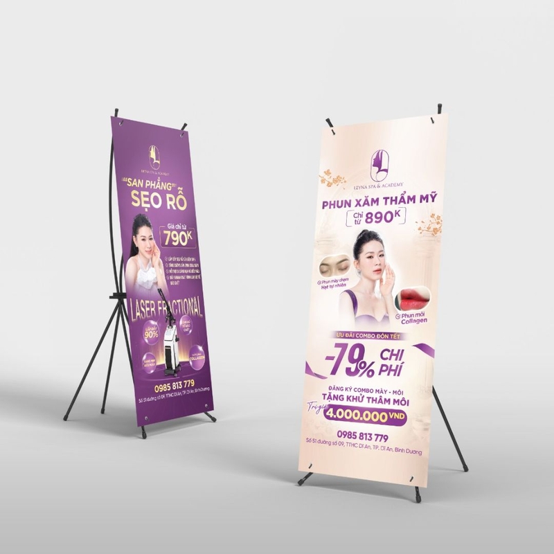 standee spa ảnh 1