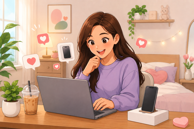 STT mới đổi điện thoại sang chảnh, tinh tế